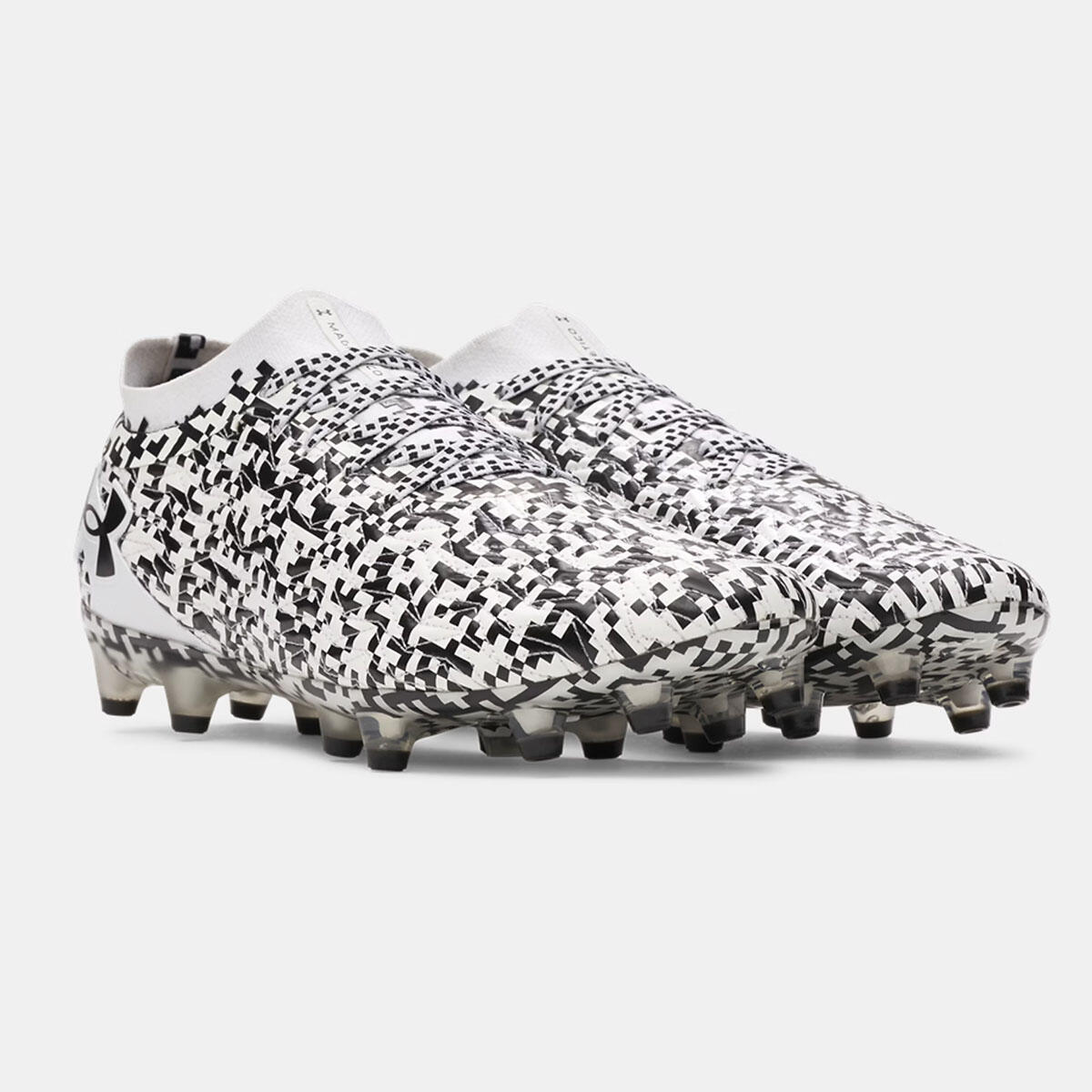 Scarpe da calcio UA Magnetico Pro 5 FG Under Armour bianco e nero 5/5
