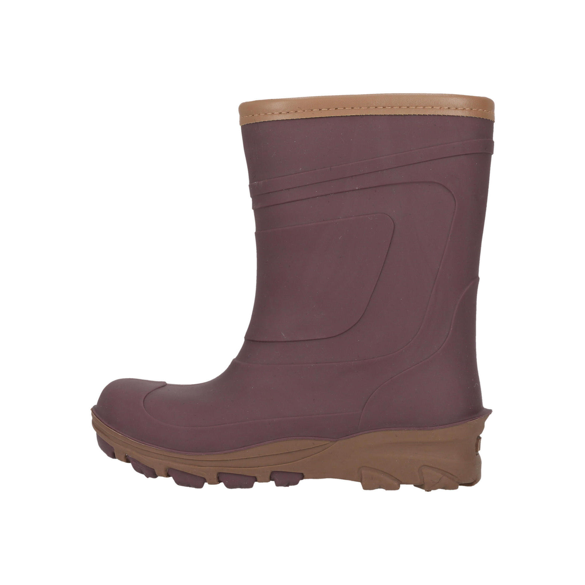 Zigzag - Botte En Caoutchouc Fian - Bottes ; Botillons - Violet - Decathlon