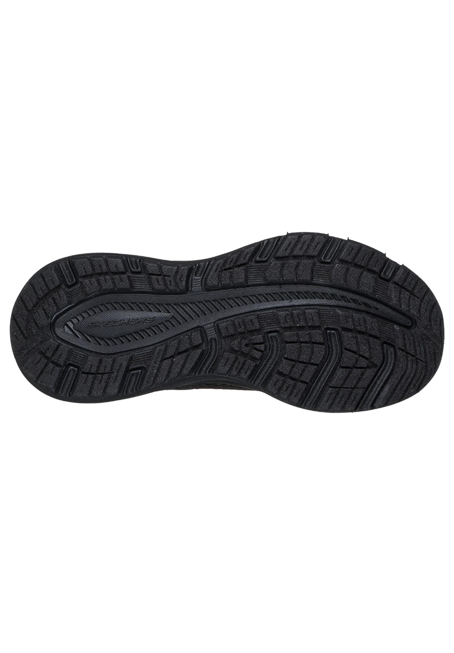 Chaussures Skechers Edgeride enfant noir fermeture adaptive 3/5