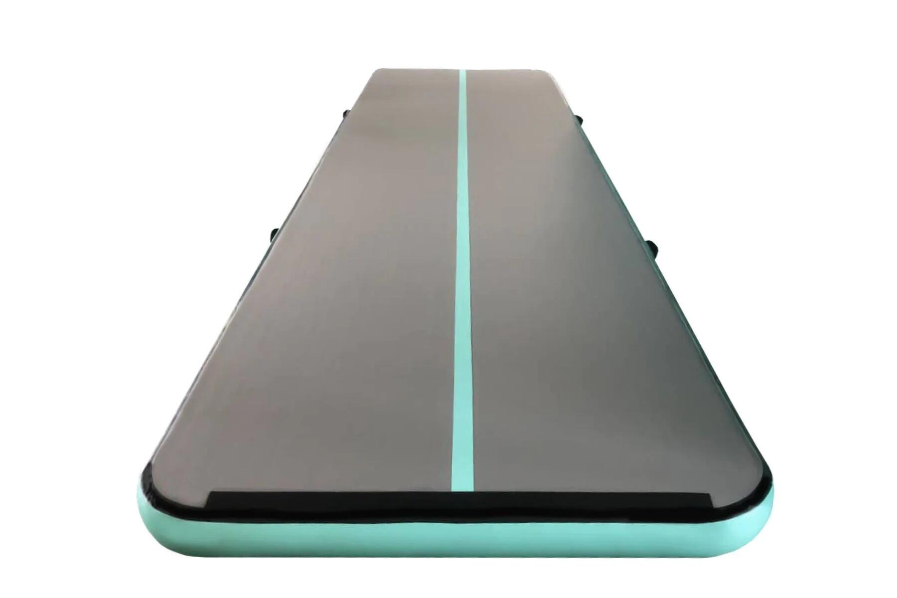 Airtrack 12spring 500x150x15 cm Comfort Mintgroen/grijs 3/5