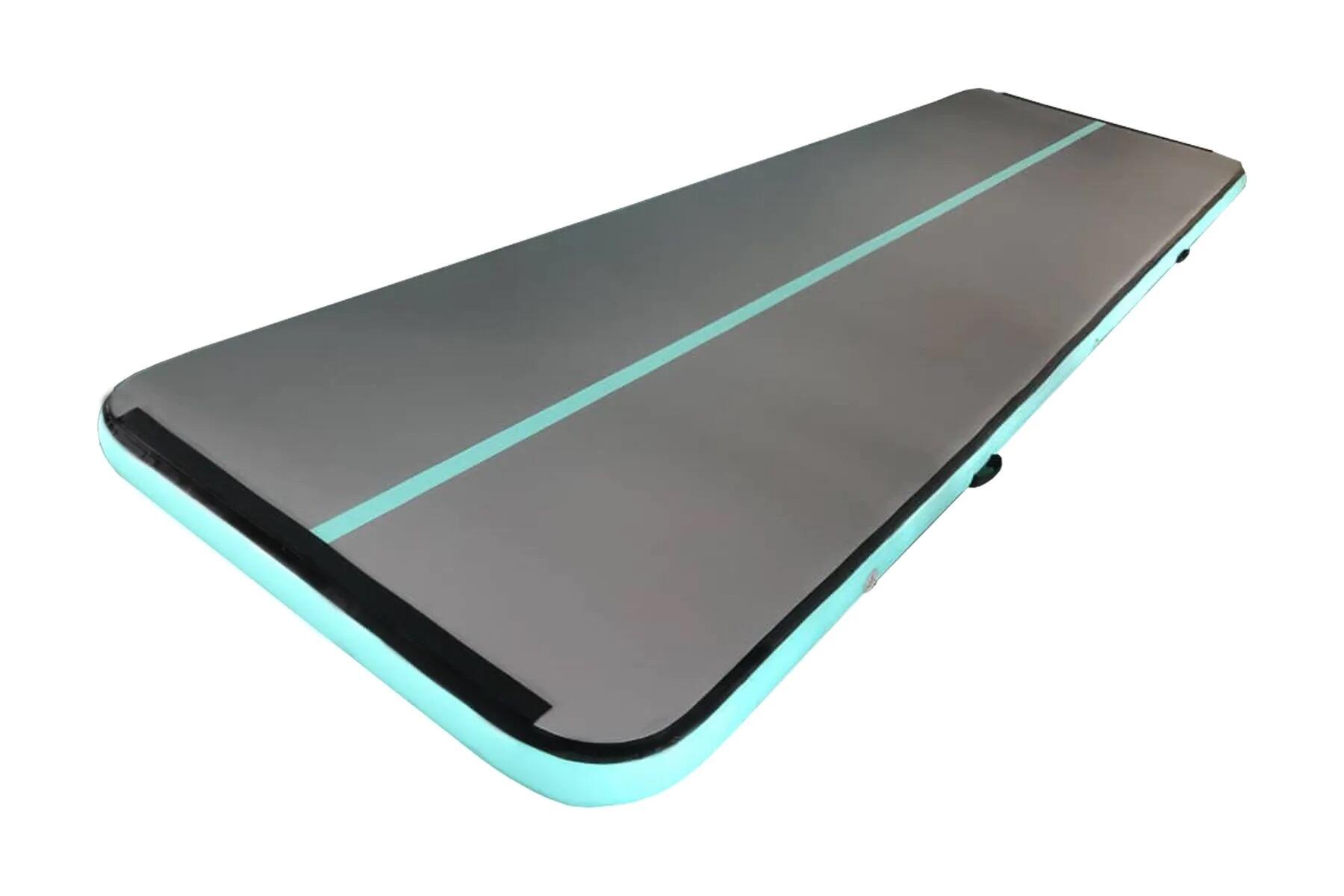 Airtrack 12spring 500x150x15 cm Comfort Mintgroen/grijs 4/5
