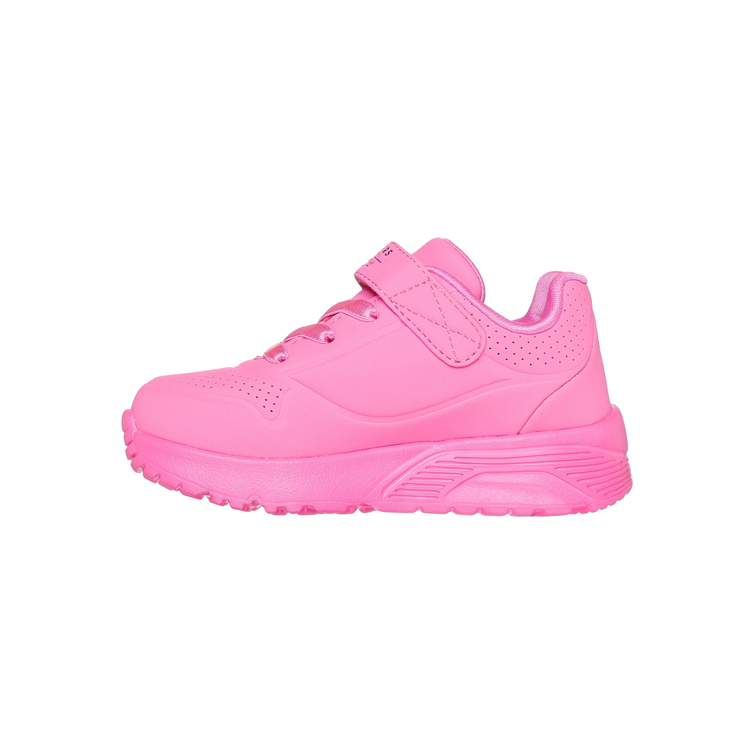 Skechers - Basket Enfant À Scratch Skechers Uno Lite-love Levitate - Baskets - Rose - Decathlon