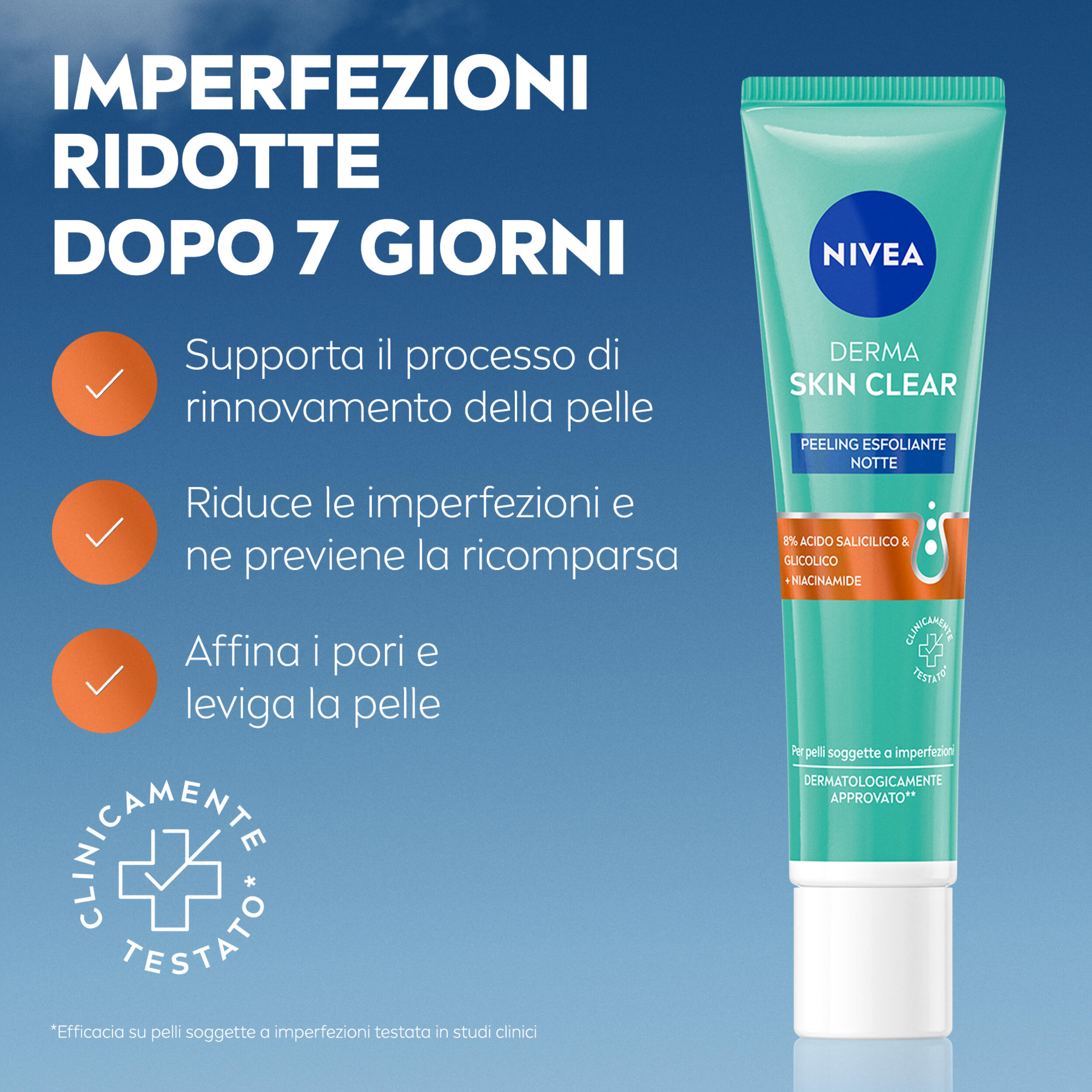 Nivea Nfc Drm Peeling Notturno 40Ml 2/5