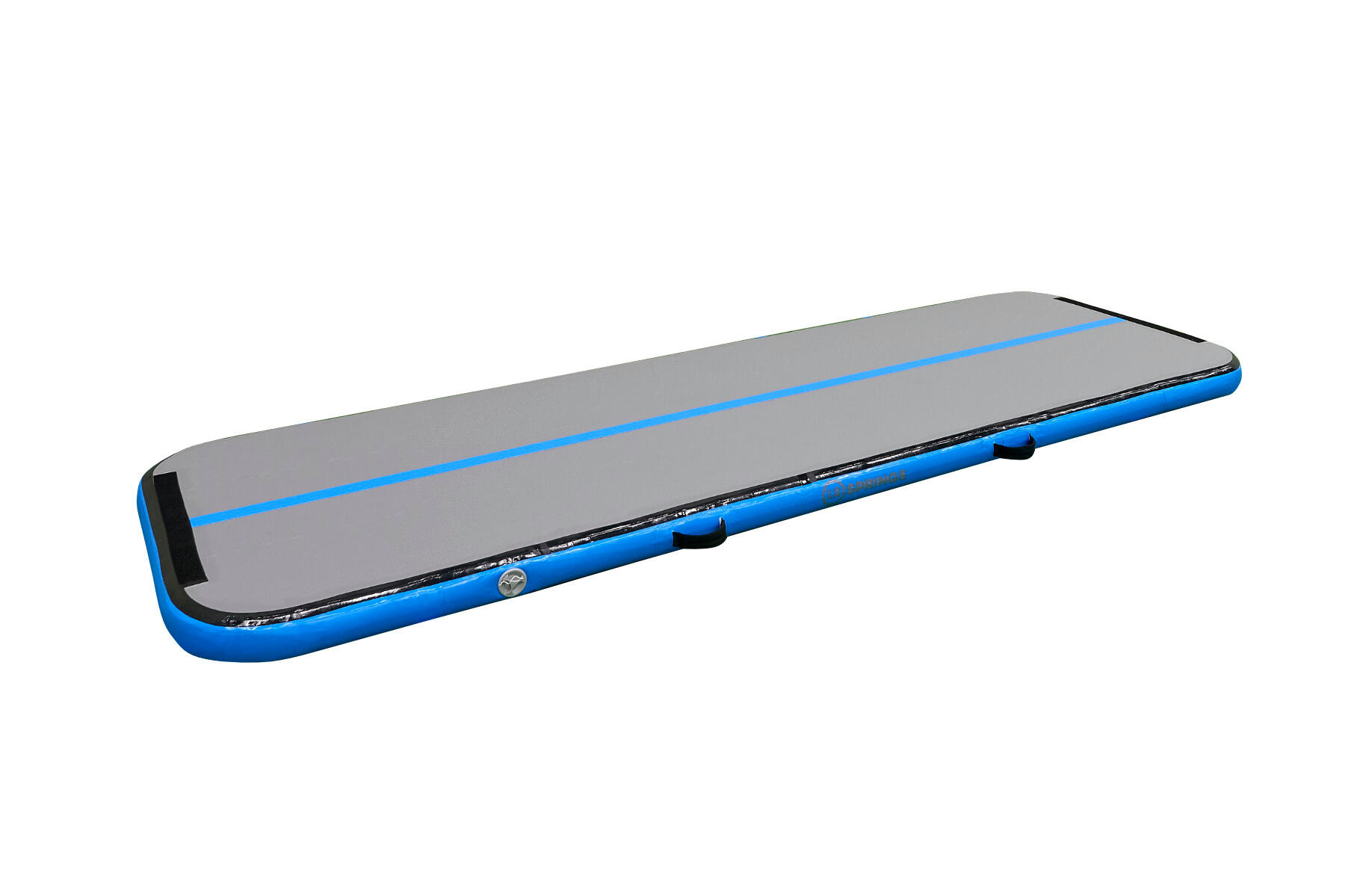 Airtrack 12spring 300x100x10 cm standaard Blauw/grijs 2/5