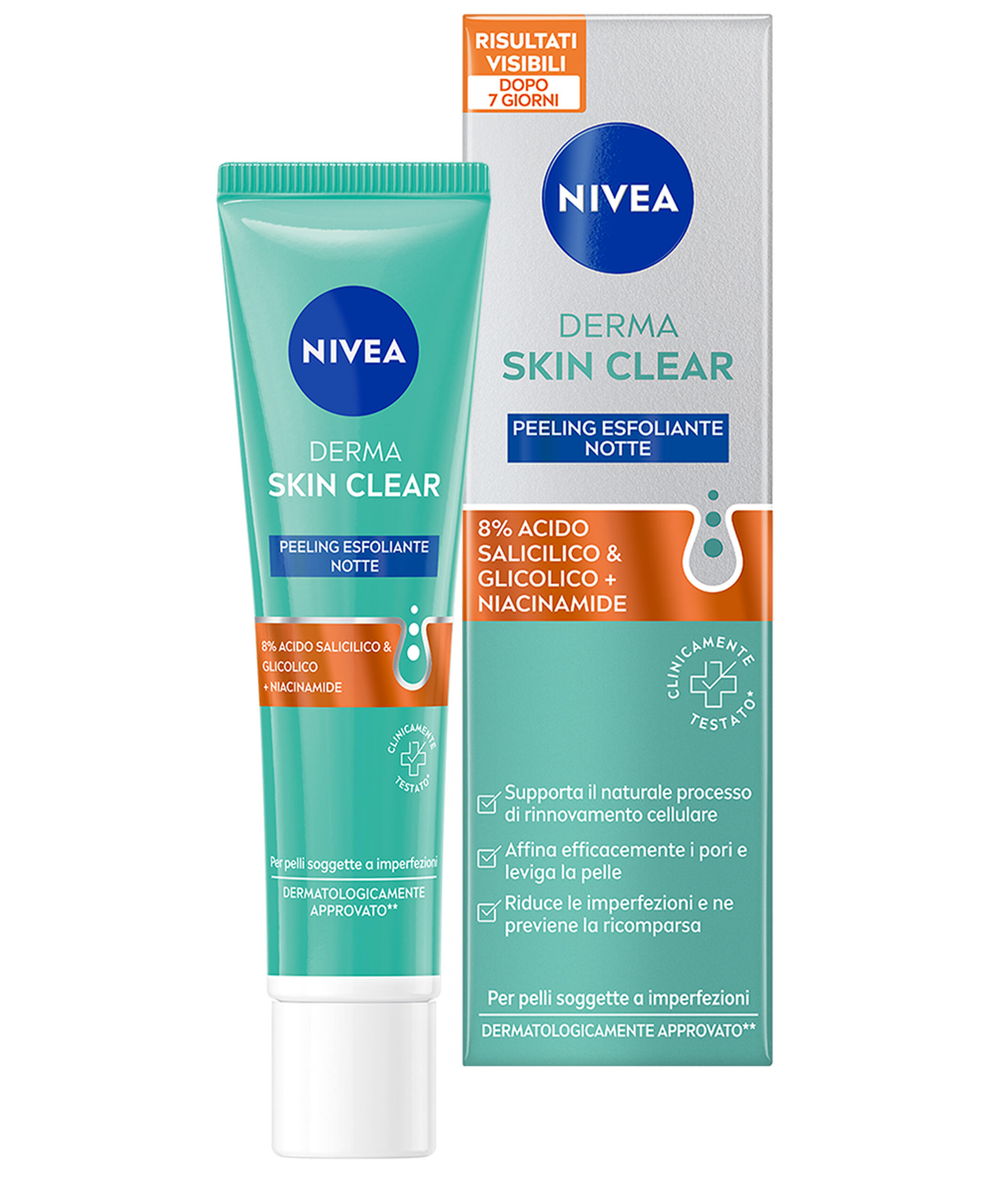 NIVEA Nivea Nfc Drm Peeling Notturno 40Ml