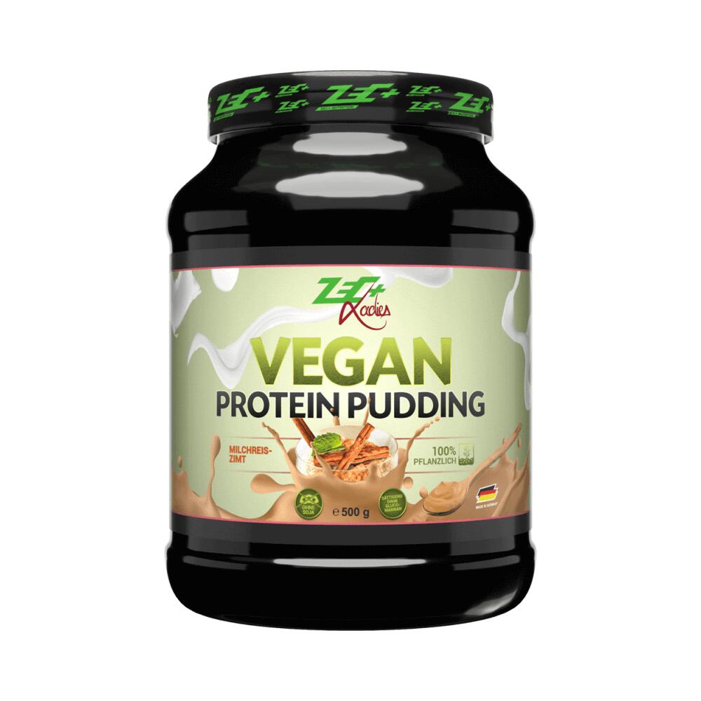 ZEC+ NUTRITION Zec+ Ladies Vegan Protein Pudding (500g) Milky Rice Cinnamon