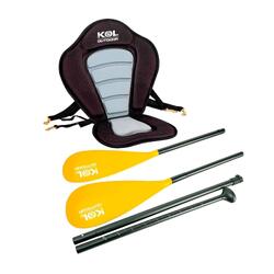 Pack siège et pagaie de kayak 2 en 1 pour le paddle surf