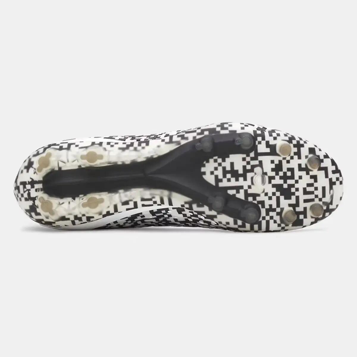 Scarpe da calcio UA Magnetico Elite 5 FG Under Armour bianco e nero 2/5