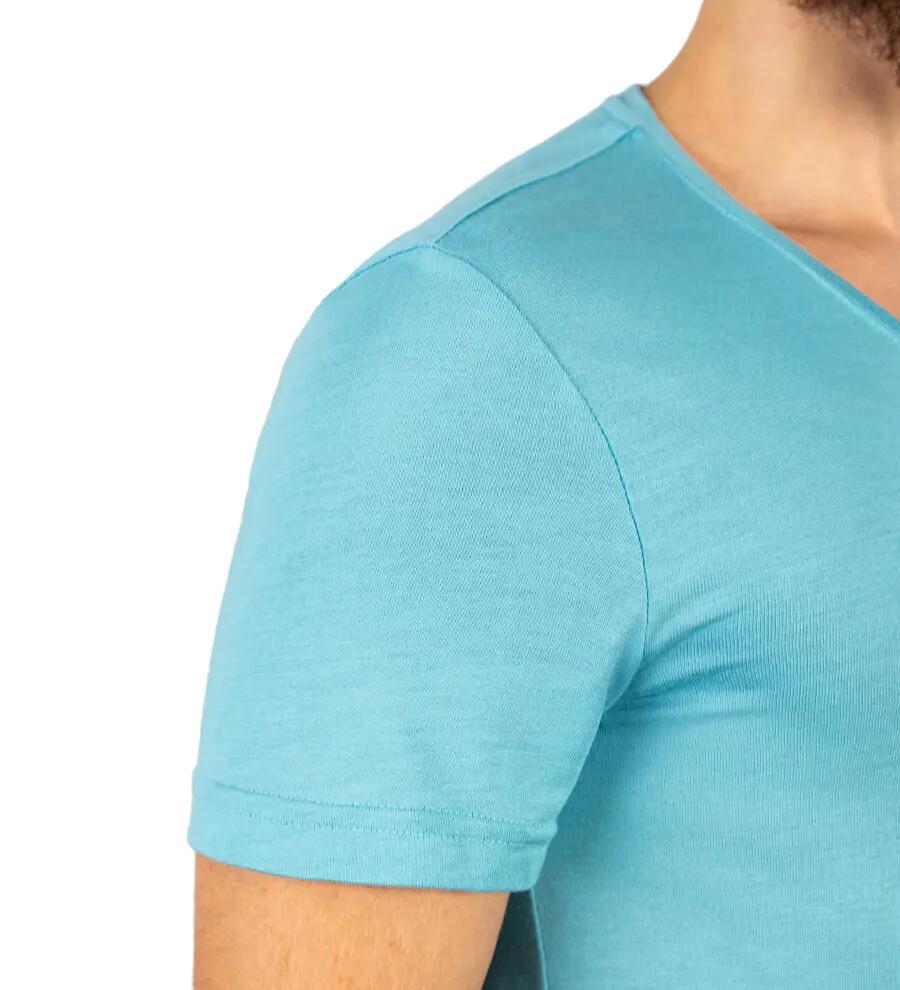 Tricou v-neck bărbați modal 5/6