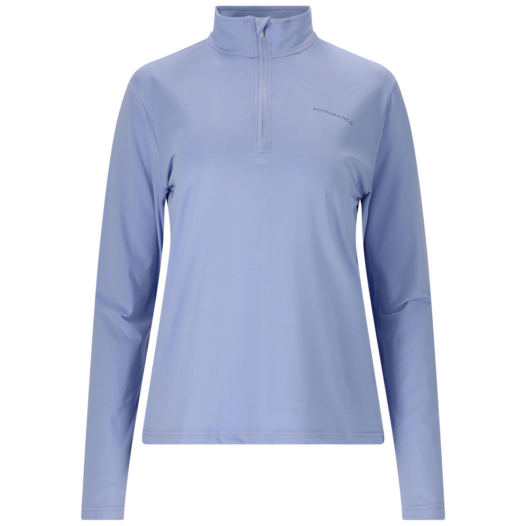 Endurance - Couche Intermédiaire Aileen - T-shirt Manches Longues - Bleu - Decathlon