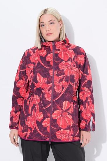 Damen Regenjacke leicht wasserdicht Kapuze klein verstaubar