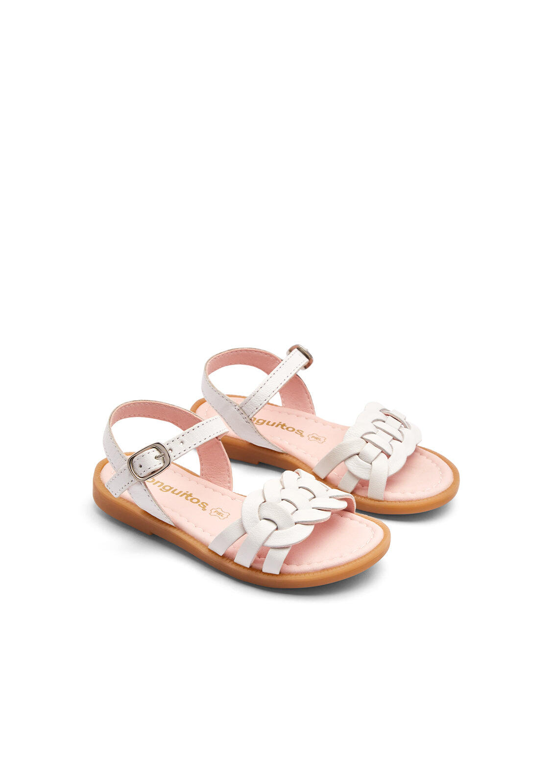 Sandalias Conguitos Trenzado Piel 2/3