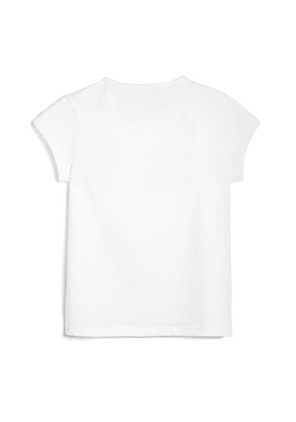 Camiseta de Niña Unicornio Blanco 2/4