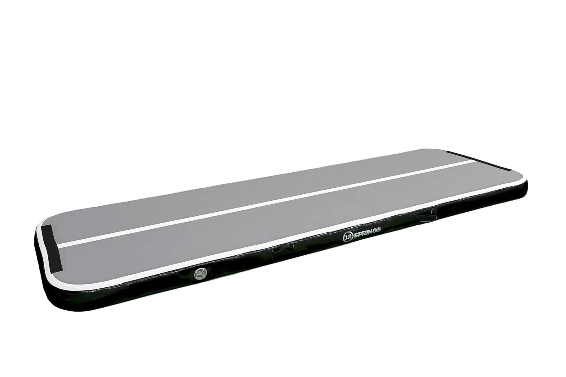 Airtrack 12spring 400x150x15 cm Comfort Zwart/grijs 2/5