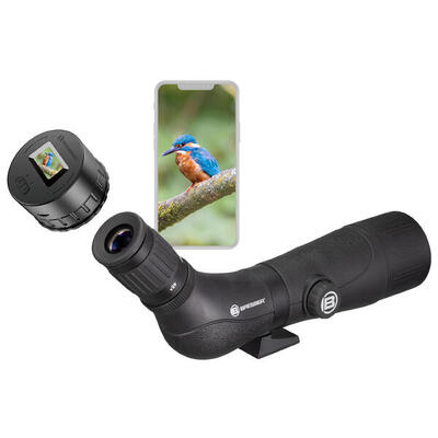 BRESSER Spektar 15-45x60 Cannocchiale incl. fotocamera oculare WiFi con display