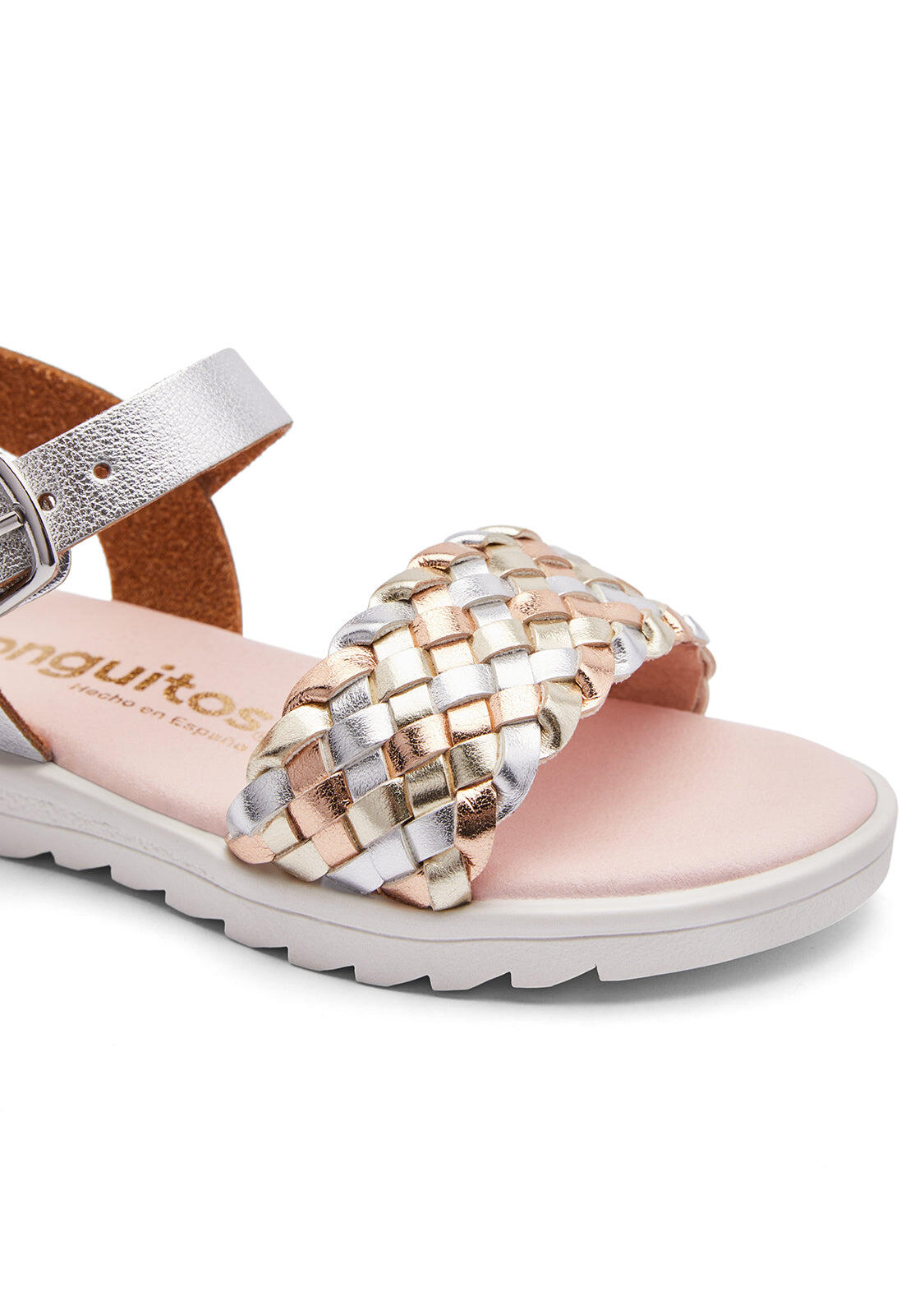 Sandalias Conguitos Trenzado Hebilla 3/3