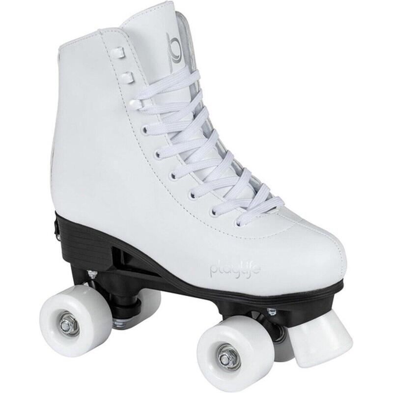 Powerslide Playlife Patine cu Role Classic Albe, Reglabile