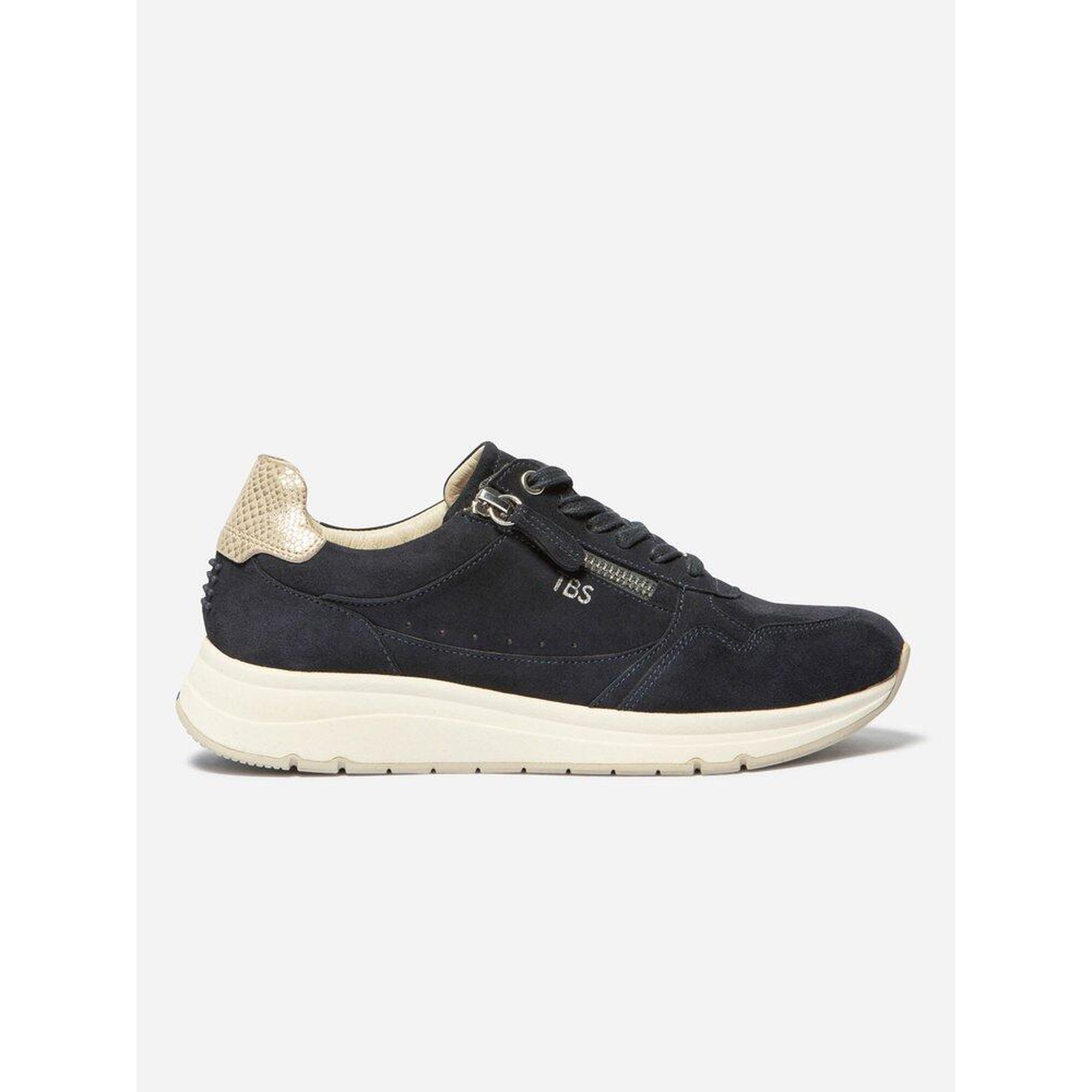 Tbs - Baskets Zippées Femme 1973 Blonzip Marine - Baskets - Blanc|bleu|vert - Decathlon