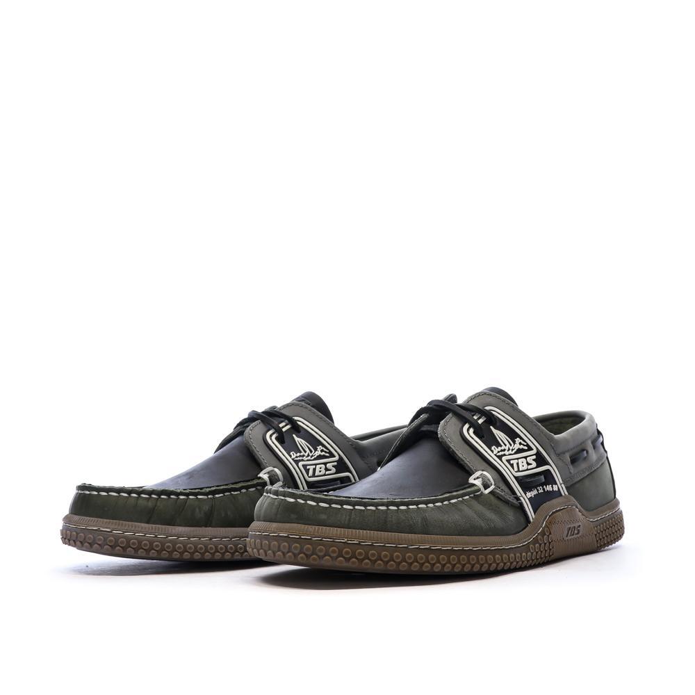 Scarpe da Barca Uomo TBS GLOBEK Cachi/Nero 6/7