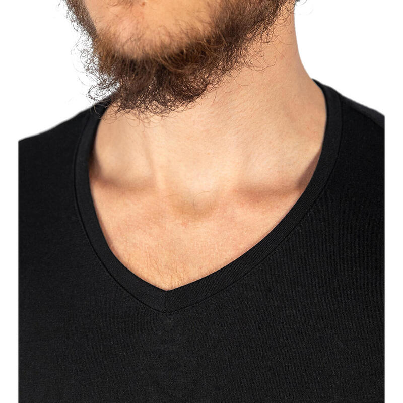 Tricou v-neck bărbați modal