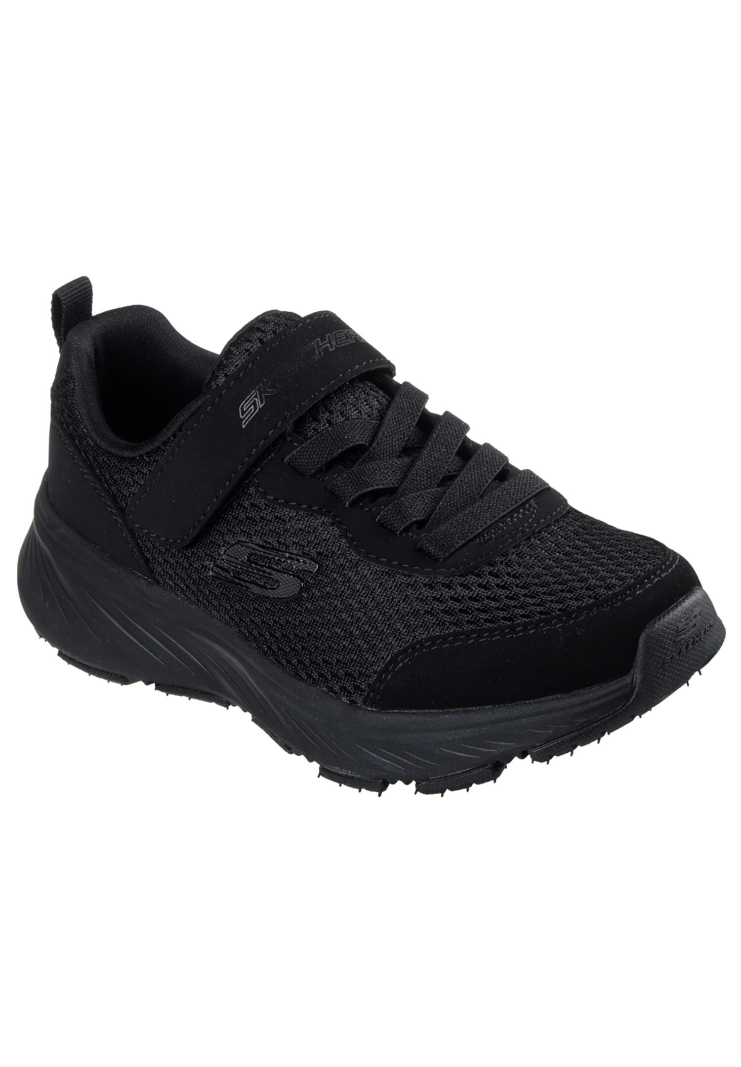 Chaussures Skechers Edgeride enfant noir fermeture adaptive 1/5