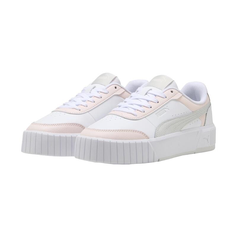 Pantofi sport  Puma Carina Mia, alb-roz-gri 36