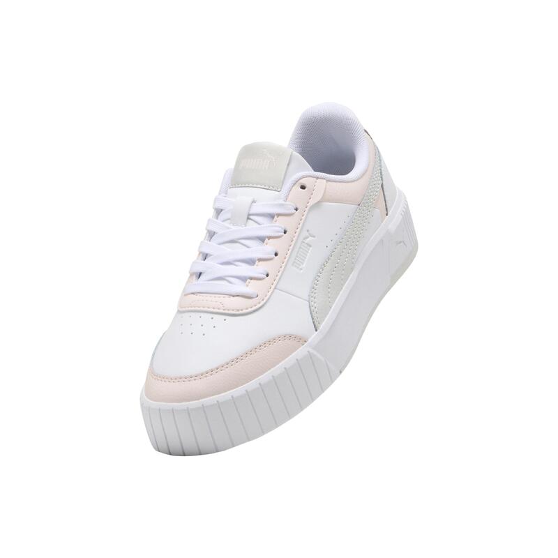 Pantofi sport  Puma Carina Mia, alb-roz-gri 36