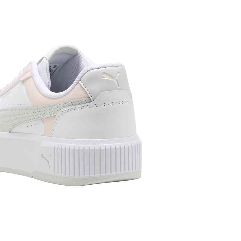 Pantofi sport  Puma Carina Mia, alb-roz-gri 36
