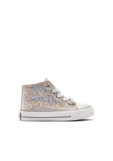 Zapatillas Conguitos Altas Glitter