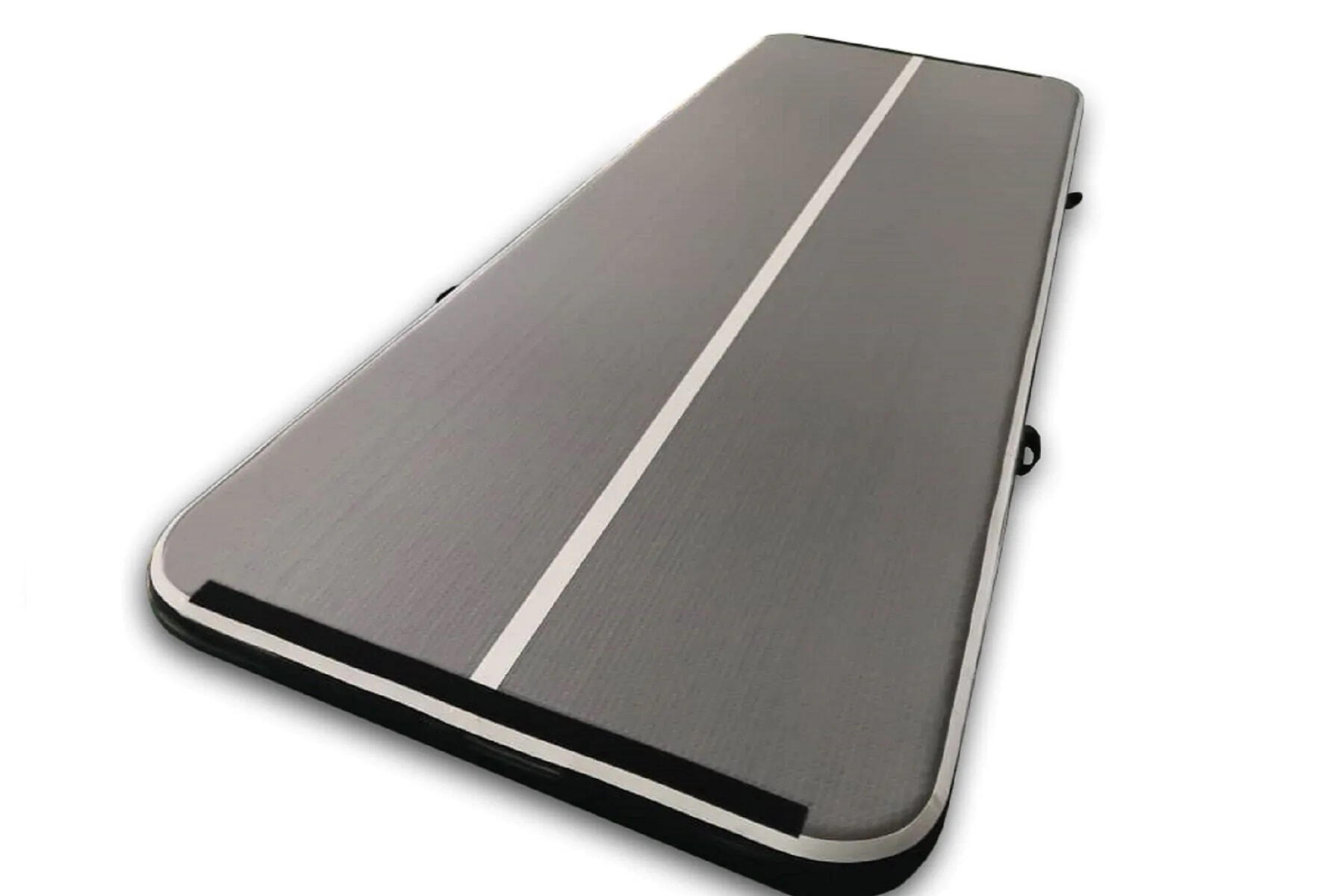 Tapis de sol Airtrack 12 ressorts 500x150x15 cm Confort Noir/gris 3/5