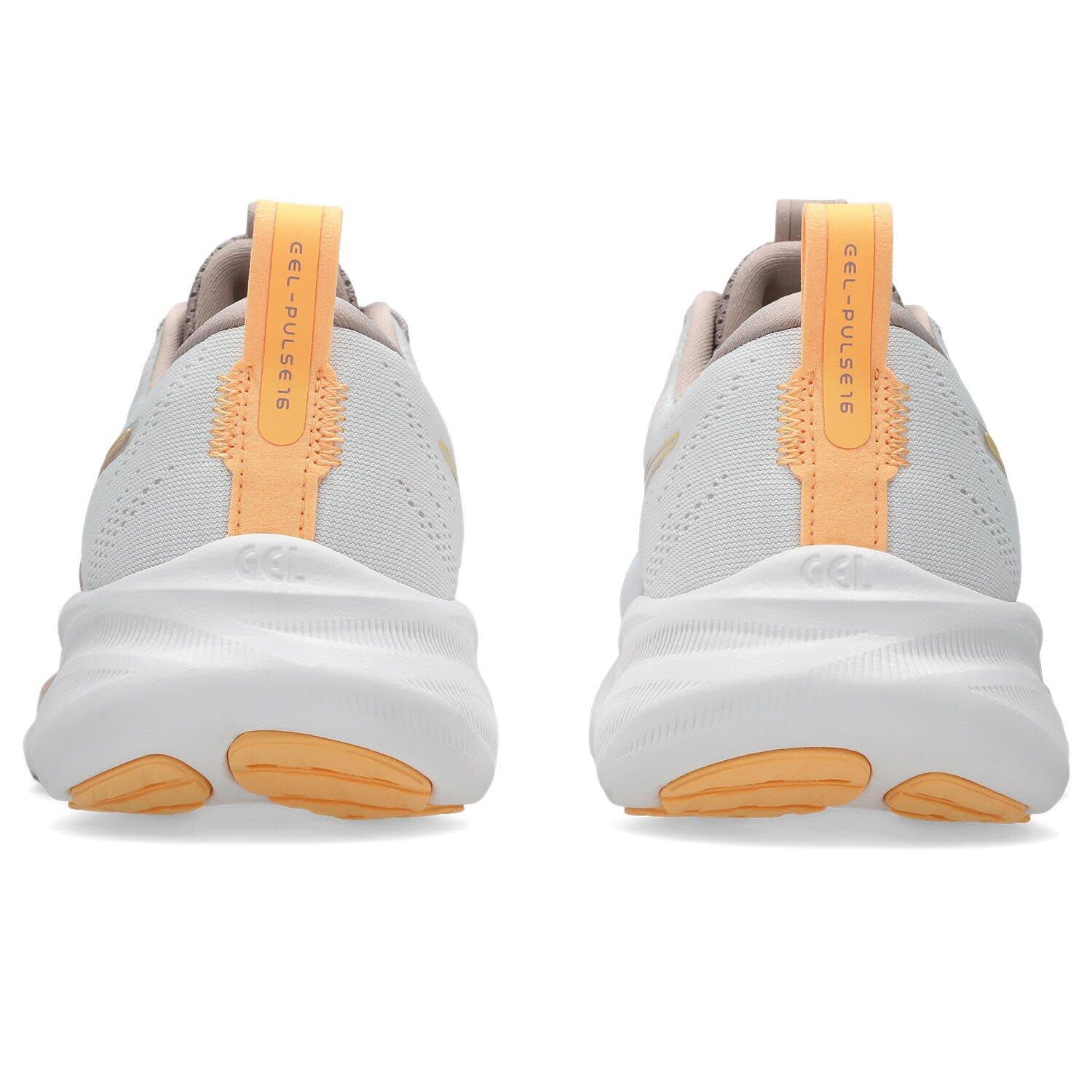 Hardloopschoenen Dames - ASICS Gel Pulse 16 W - White/Fawn 6/6