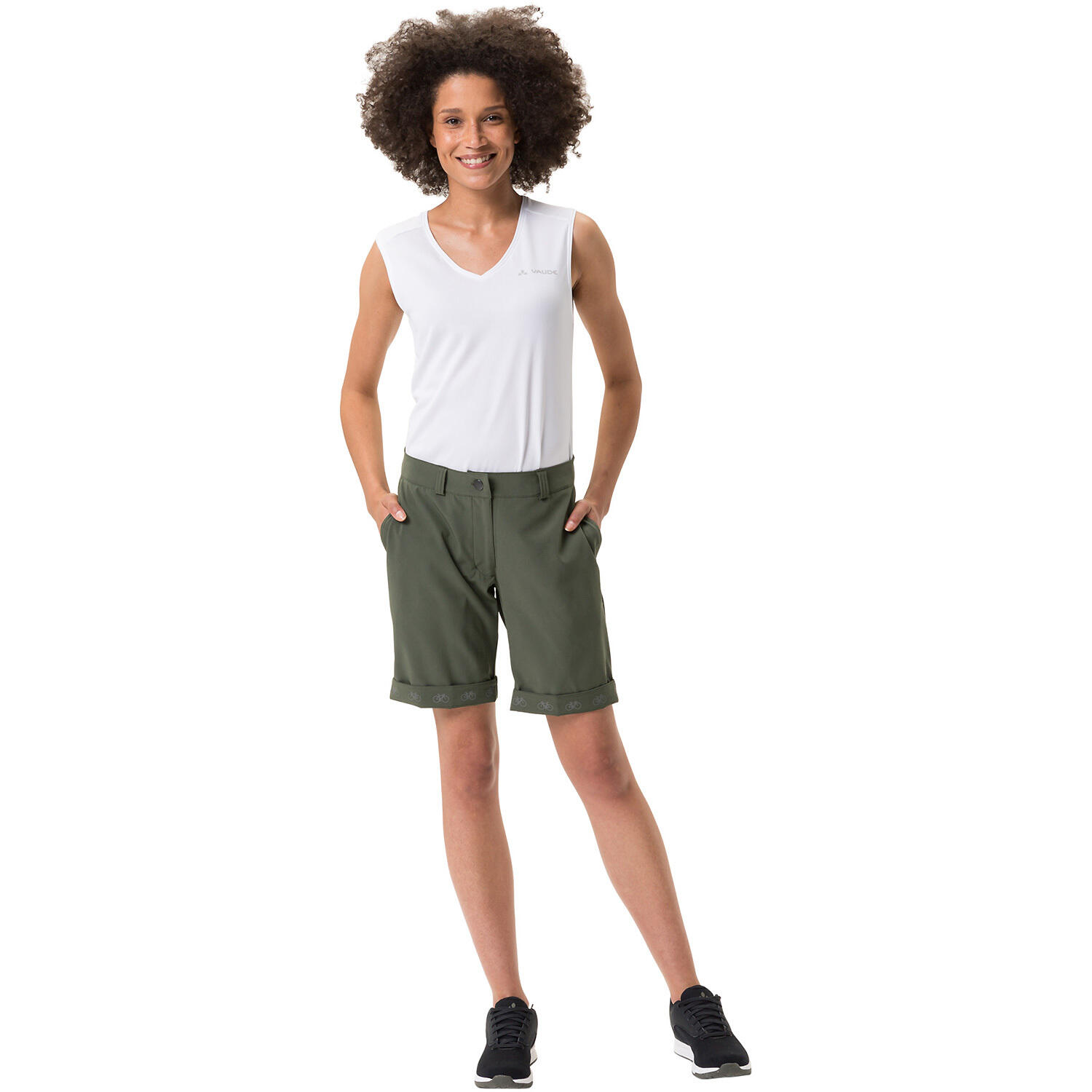 Short donna VAUDE Cyclist 5/7