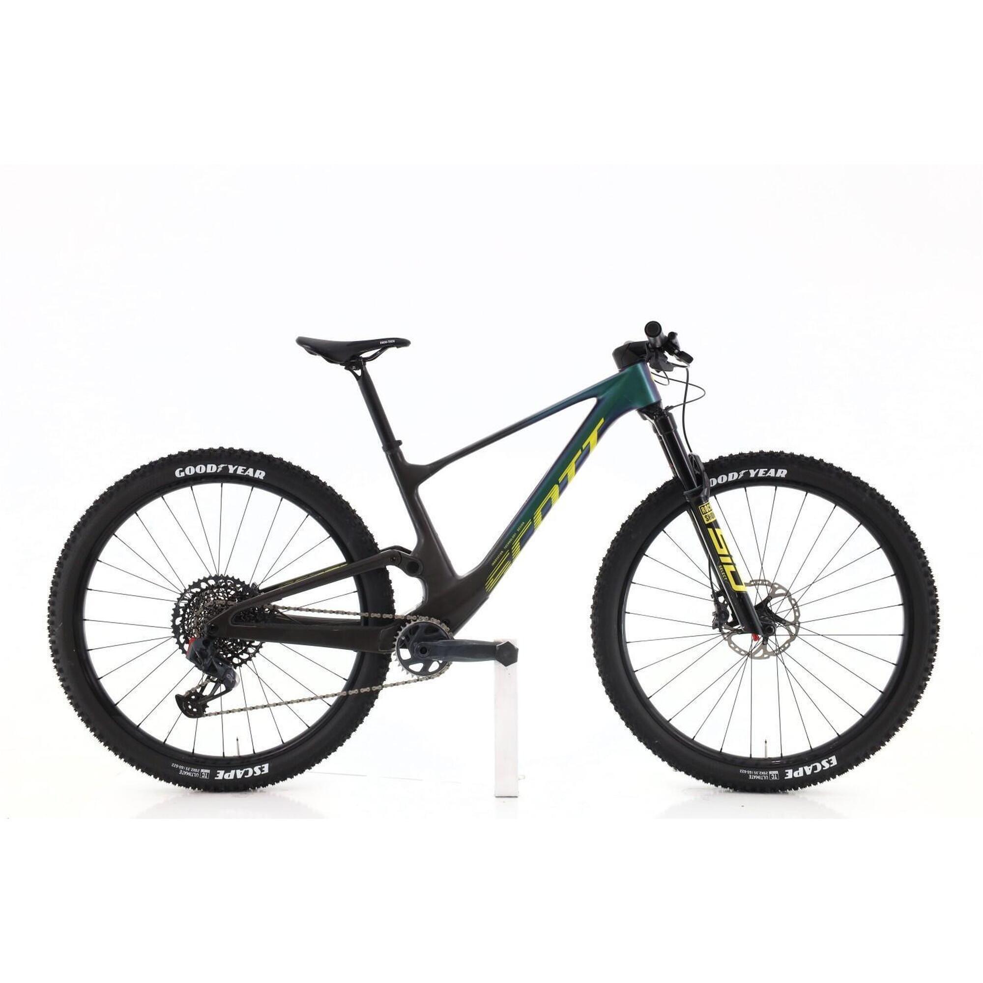 Scott - Vtt Reconditionné ·  Spark Rc Team Issue Gx Axs · Bon État - Vélo Tout Terrain - Gris|vert - M - 165-174cm - Decathlon