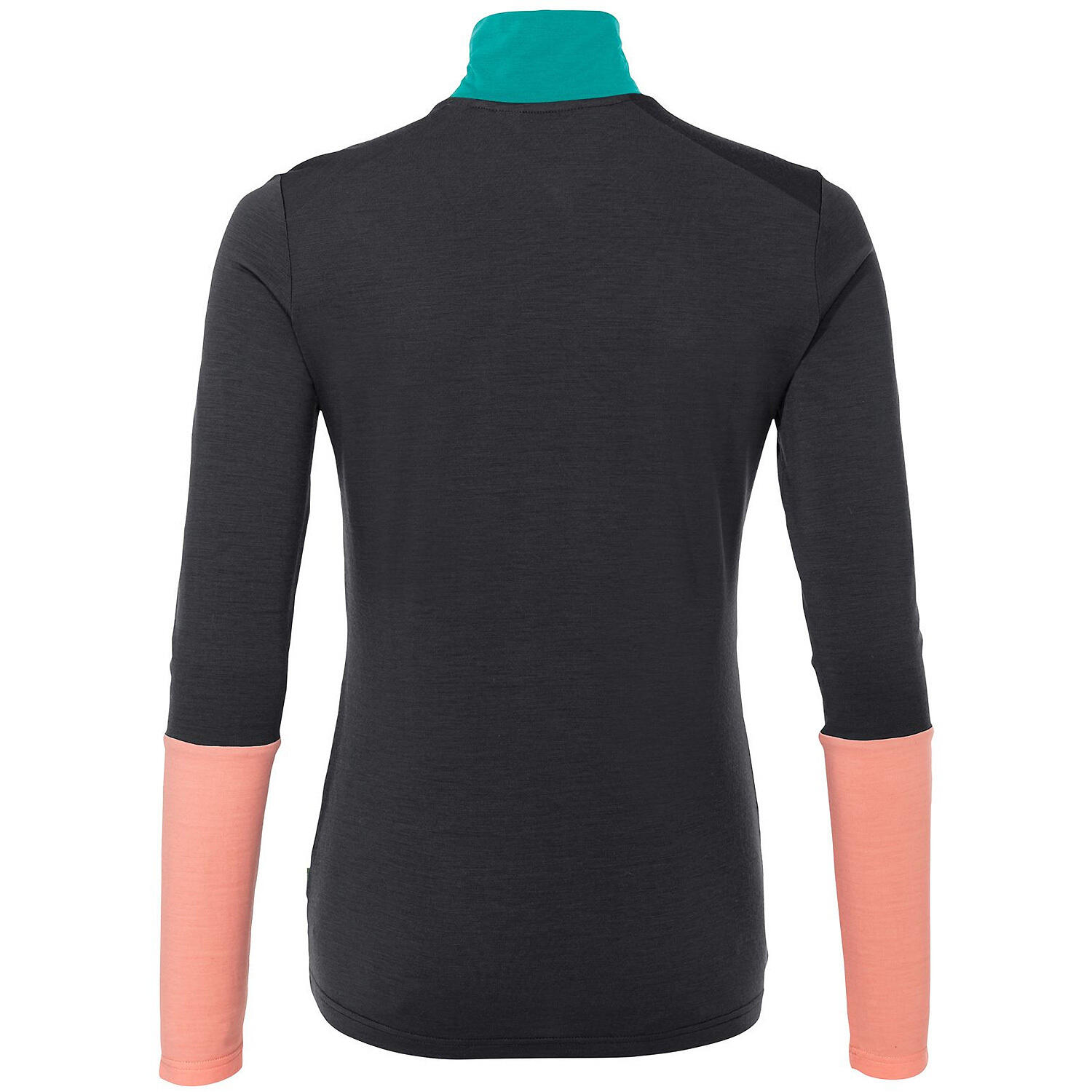 Damen T-Shirt WOMENSMONVISOWOOL HALFZIP SHIRT 2/6