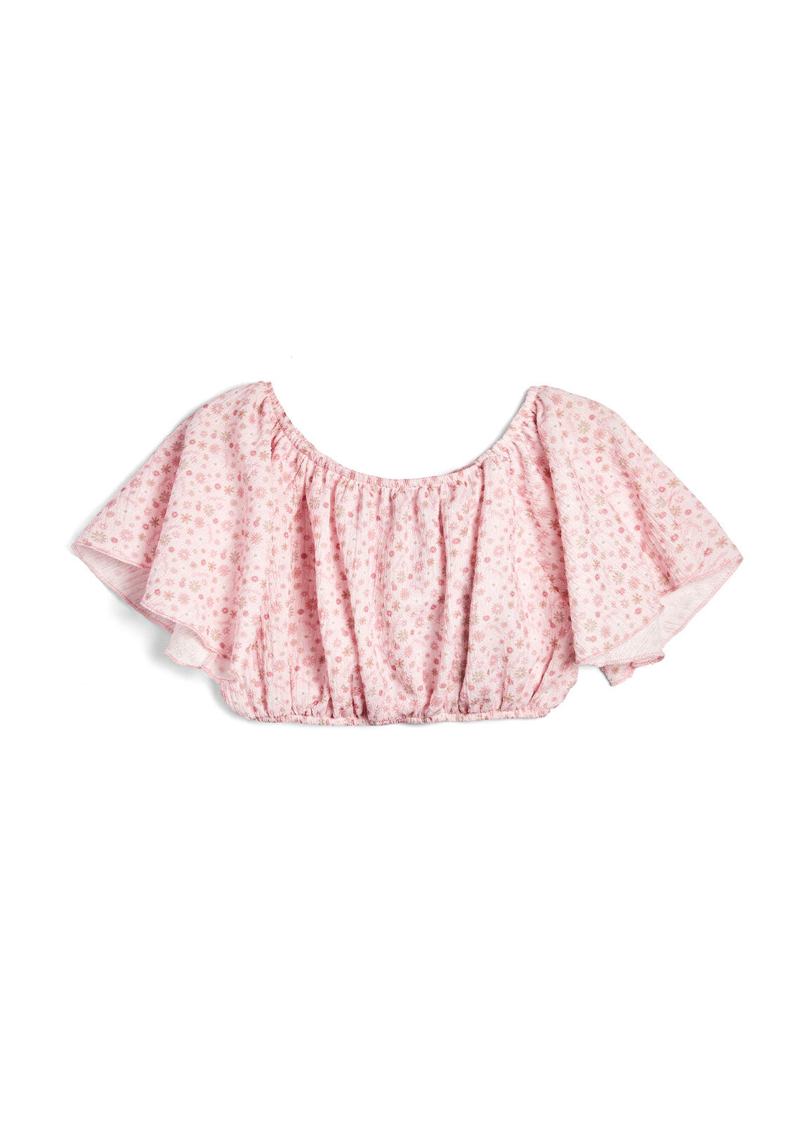 Camiseta de Flores en Rosa 2/5