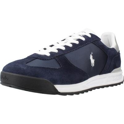 Sneakers polo ralph lauren model varick pp kleur zwart