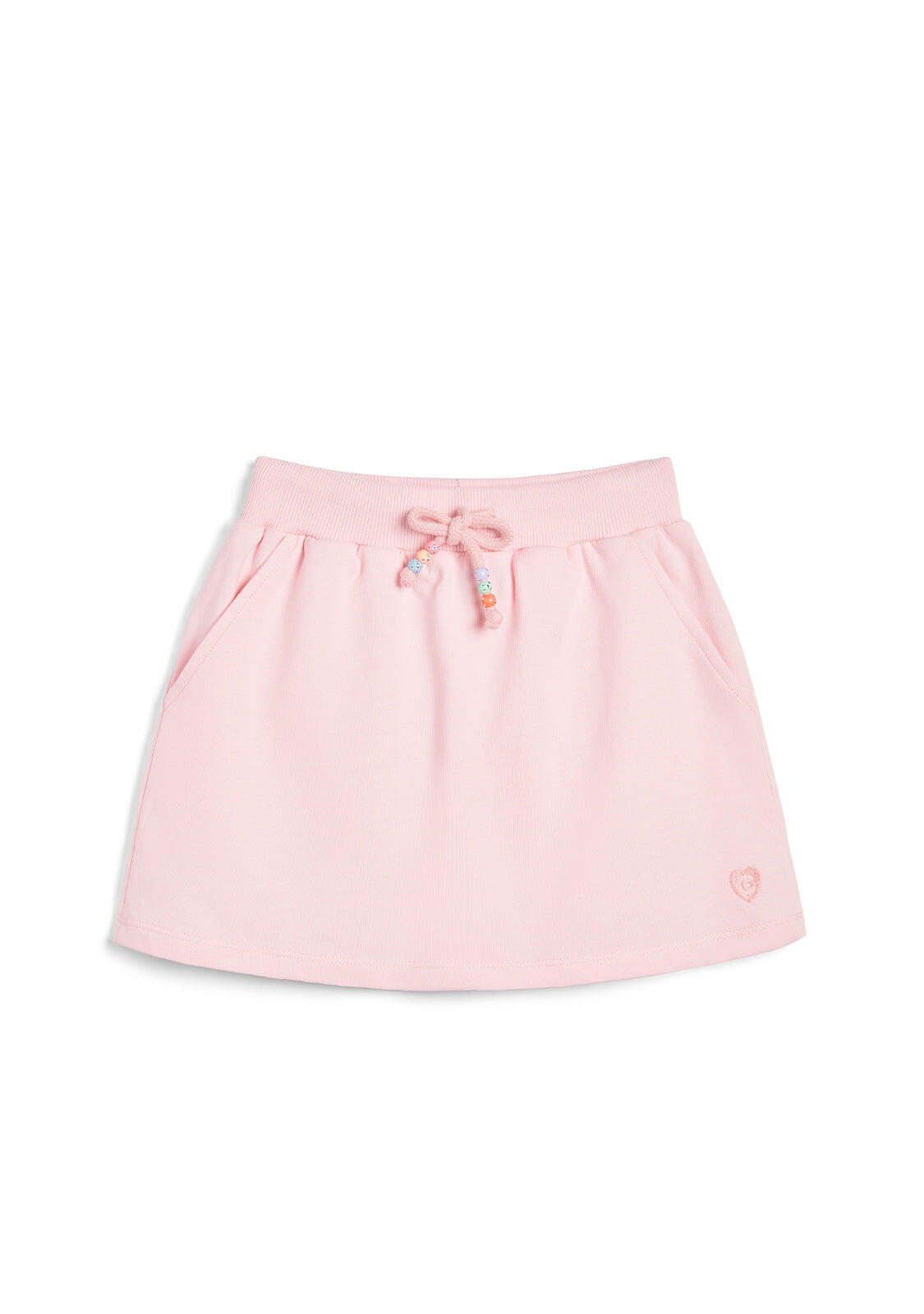 Falda de Niña Ajustable en Rosa 2/3