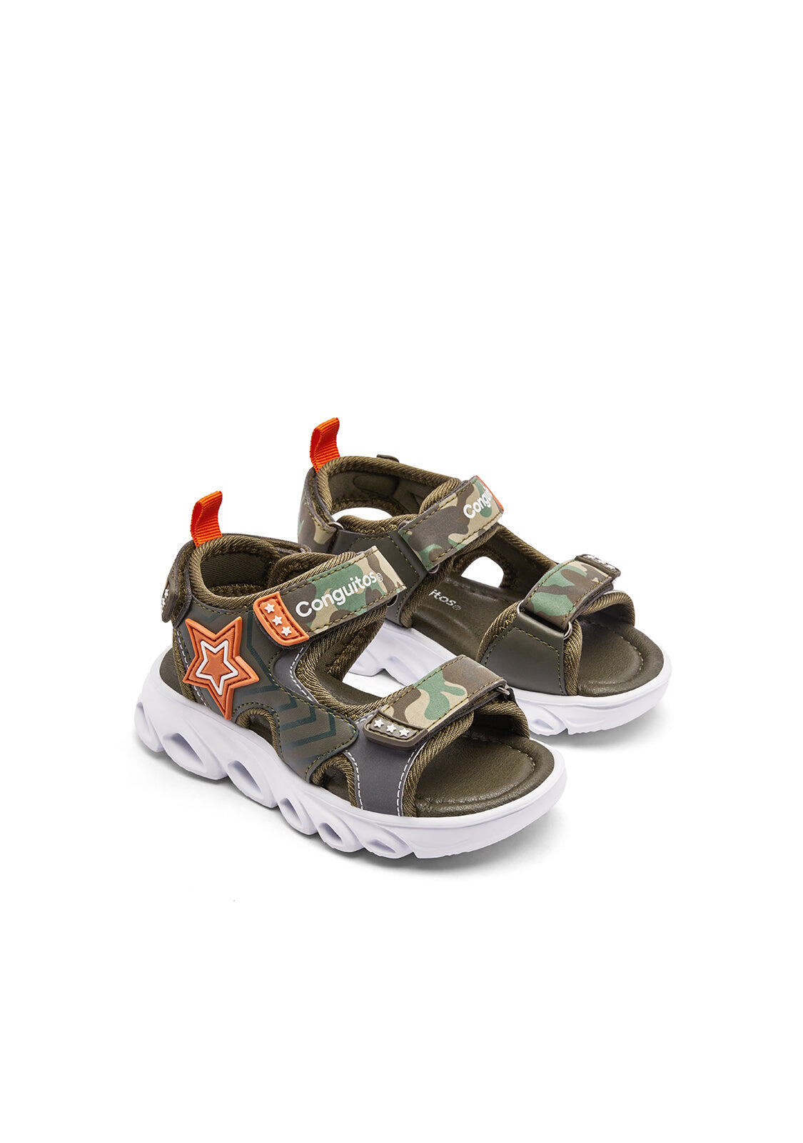 Sandalias Conguitos Luces Estrella 3/5