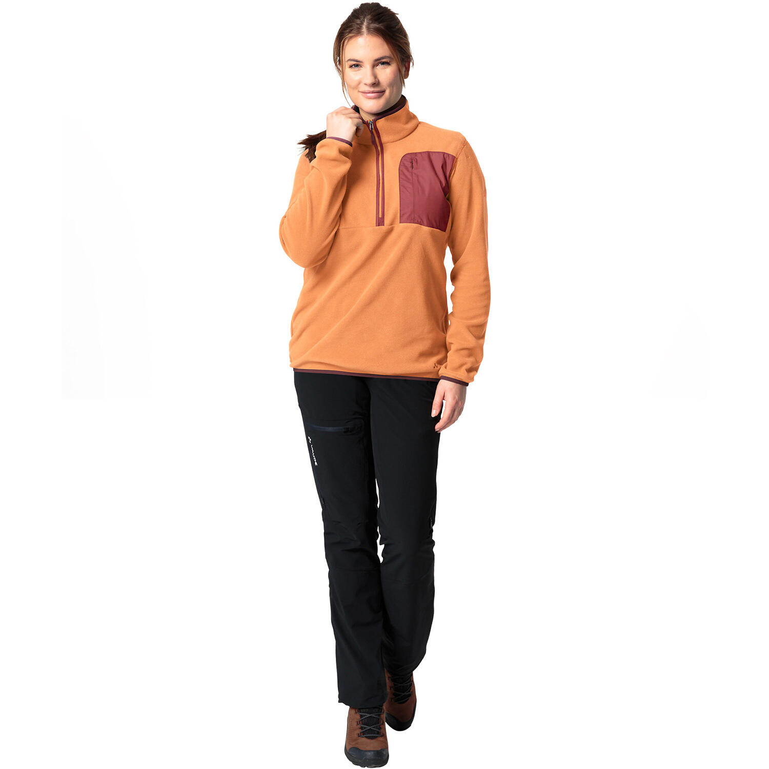 Damen Unterjacke WOMENS ROSEMOOR FLEECE HALFZIP 5/7