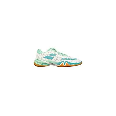 Schoenen - badminton - dames - shadow 4 - wit/blauw
