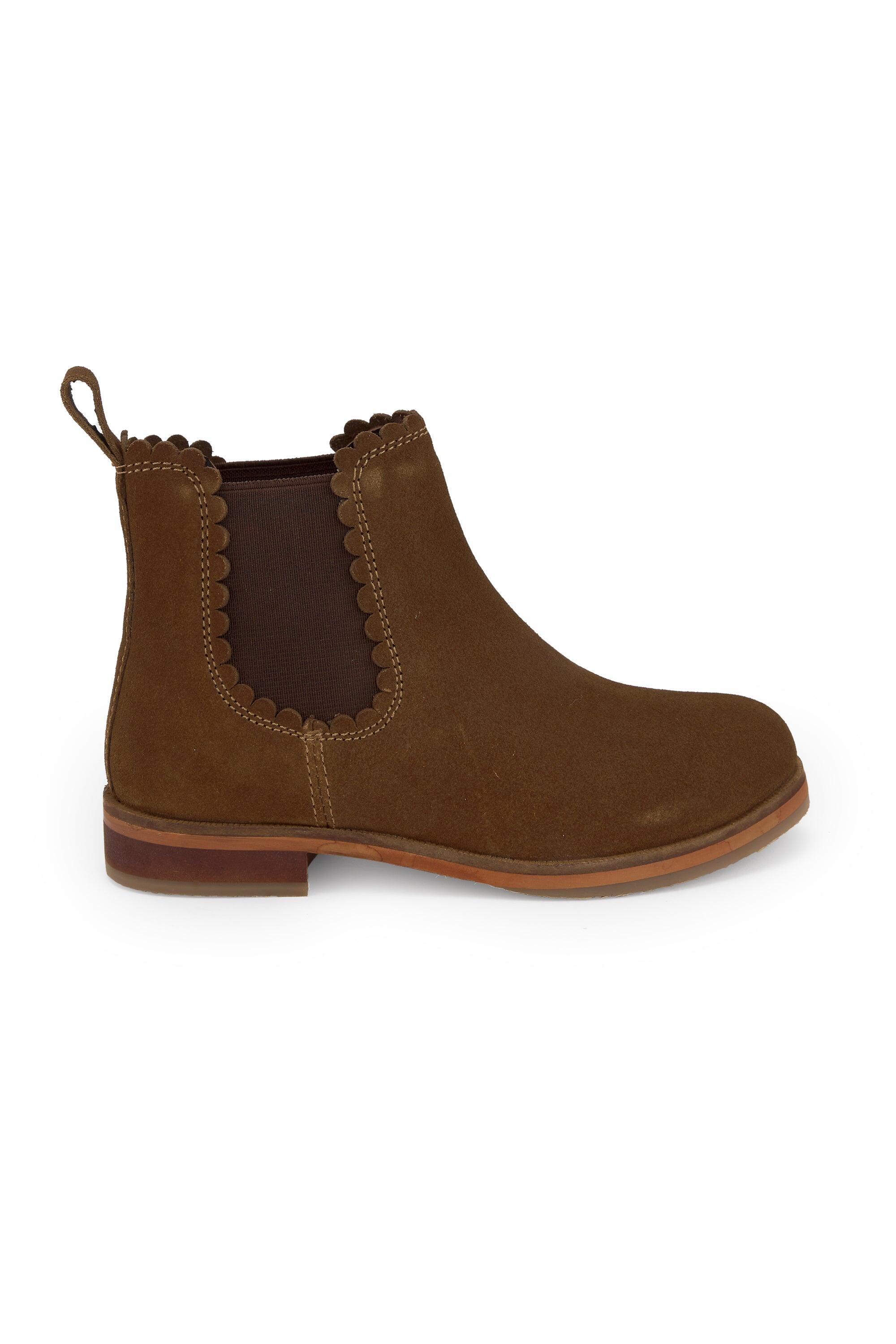 Botas marrons infantis da CHG Shoes 3/4