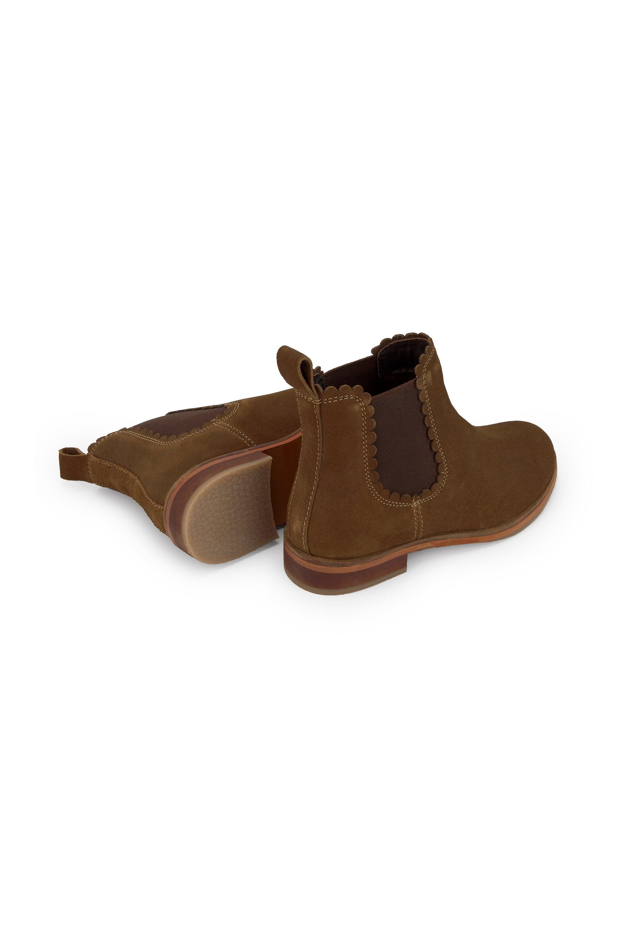 Botas marrons infantis da CHG Shoes 2/4