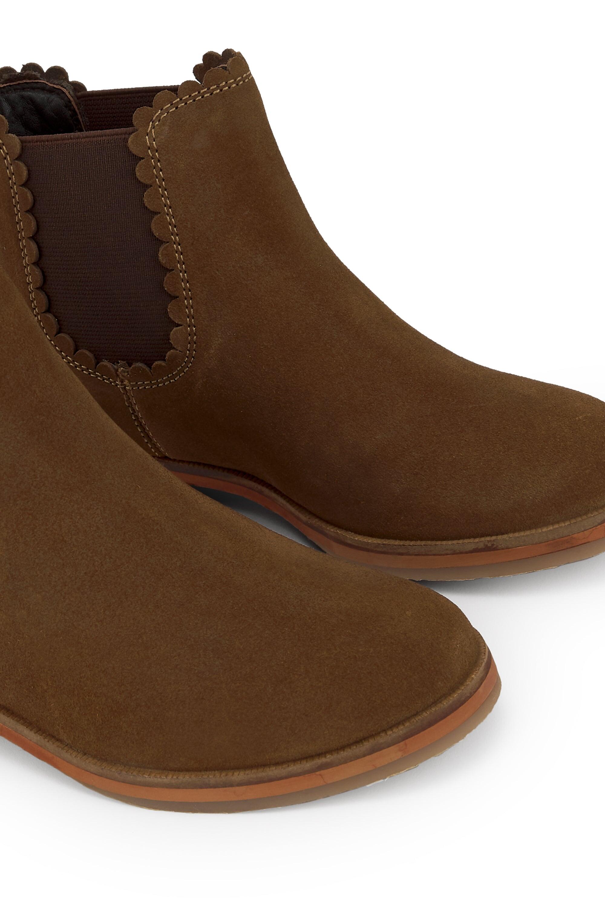 Botas marrons infantis da CHG Shoes 4/4