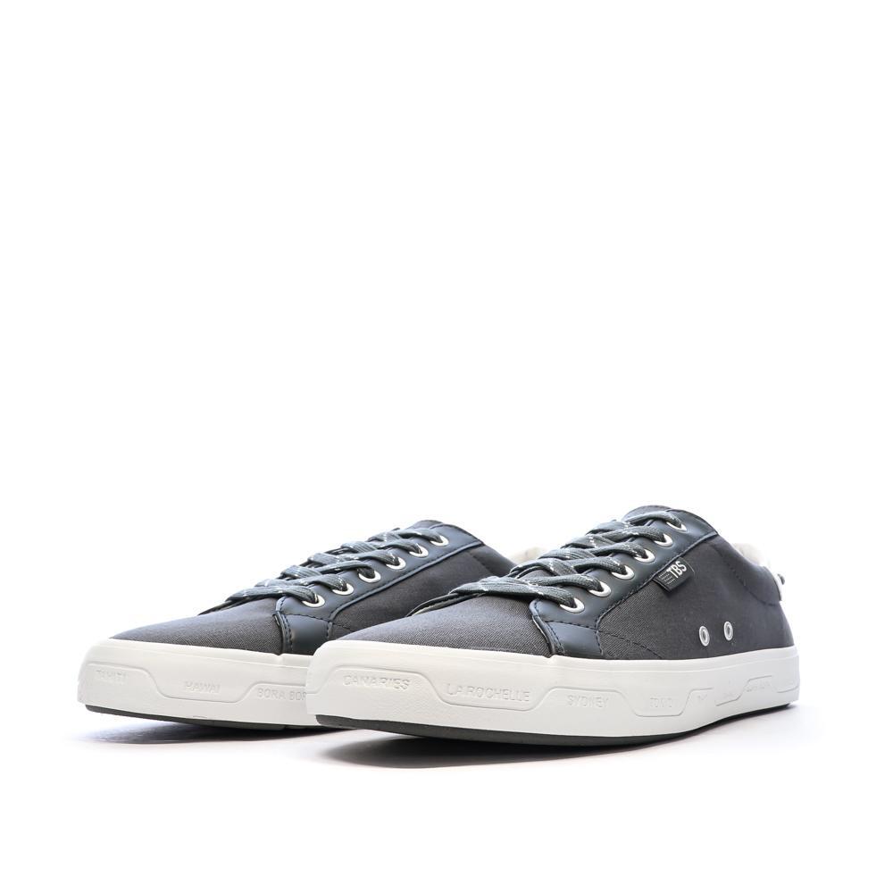Tennis toile Homme - LANZARO Vert De Gris 6/7