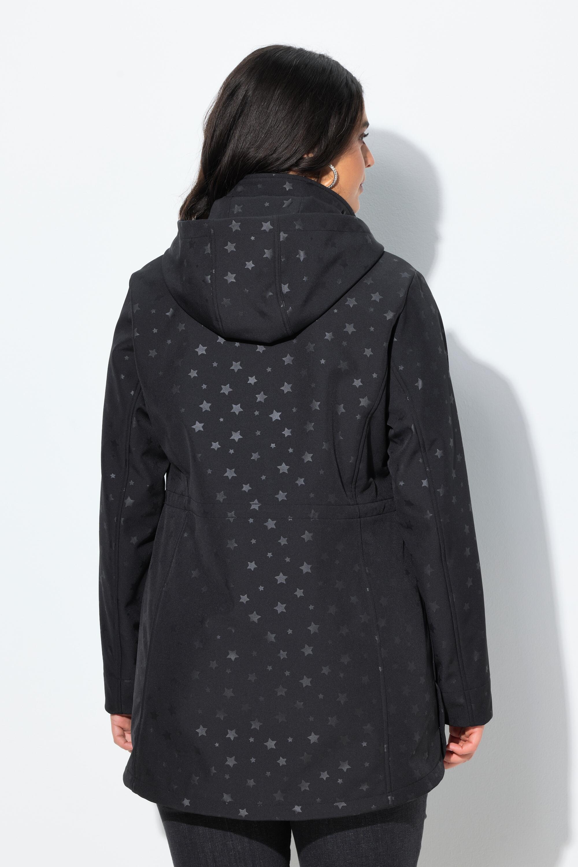 Femme Veste softshell HYPRAR imperméable capuche amovible et fente au bas du dos 2/7