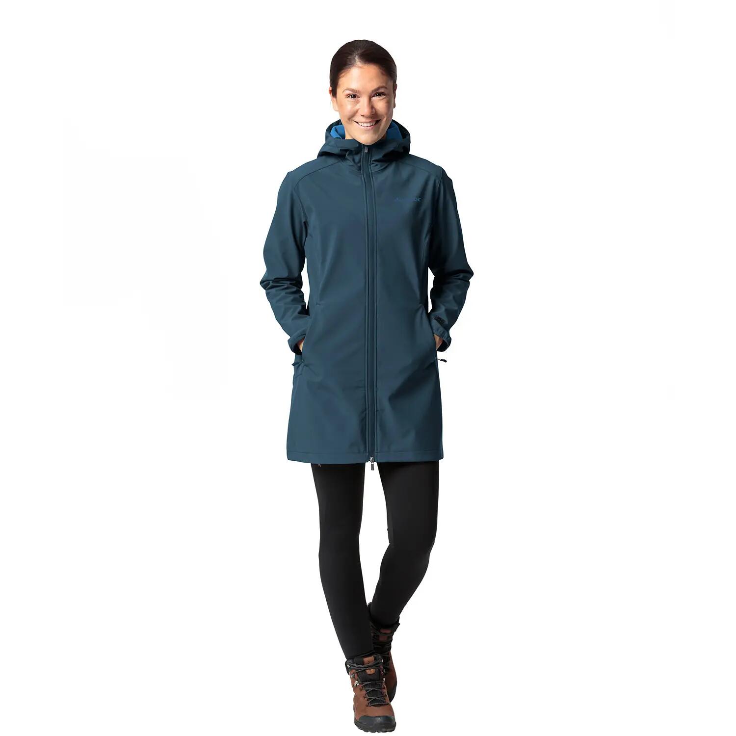Mantel WOMENS MOENA SOFTSHELL PARKA 6/7