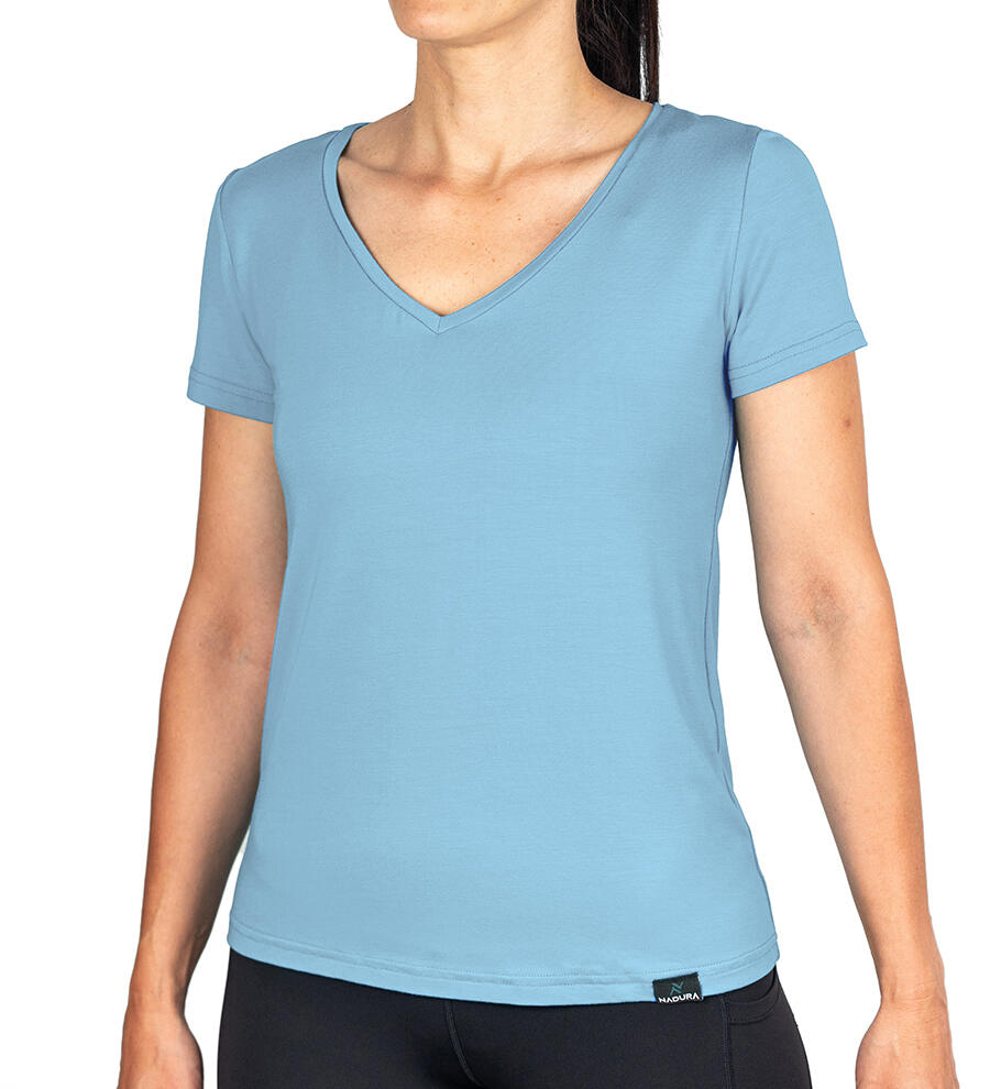 Tricou femei v-neck bambus