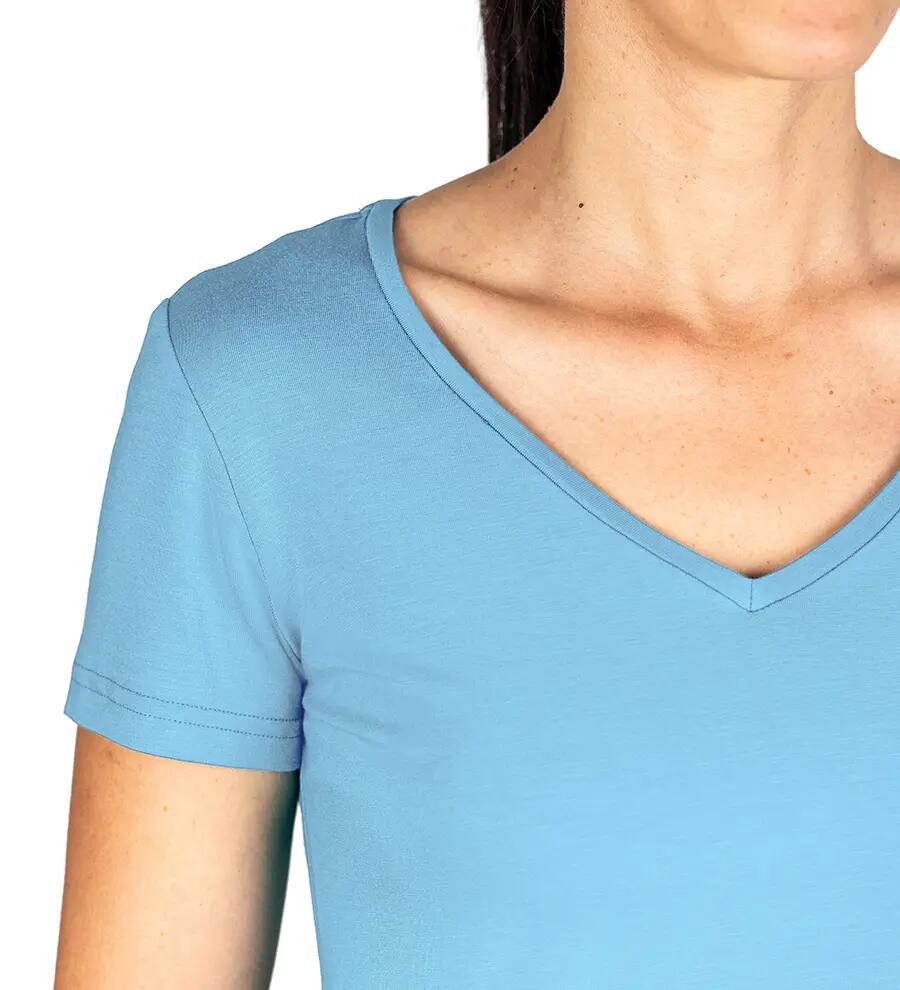 Tricou femei v-neck bambus 3/6