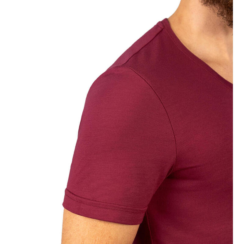 Tricou v-neck bărbați modal