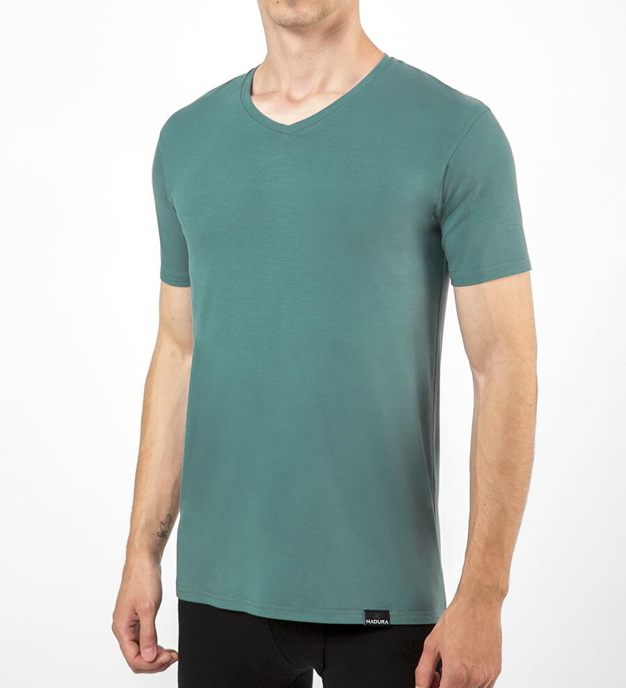 Tricou bărbați v-neck bambus